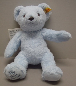 my first steiff bear blue