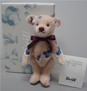 steiff pink teddy bear